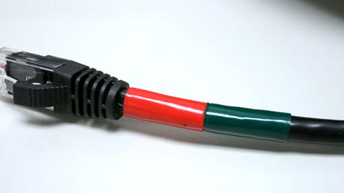Image of 75ft cable color indicator.